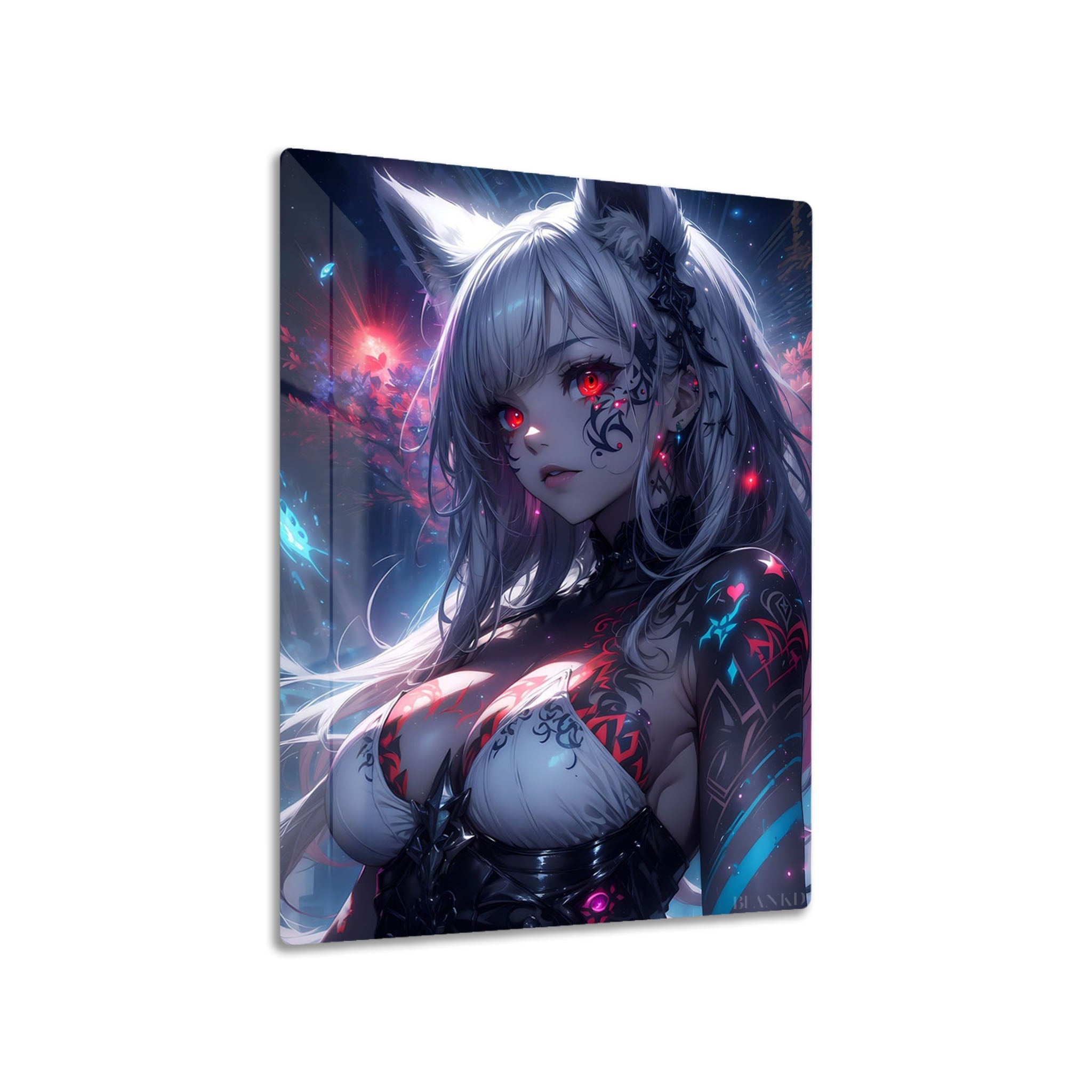Mystic Fox Girl RedEyed